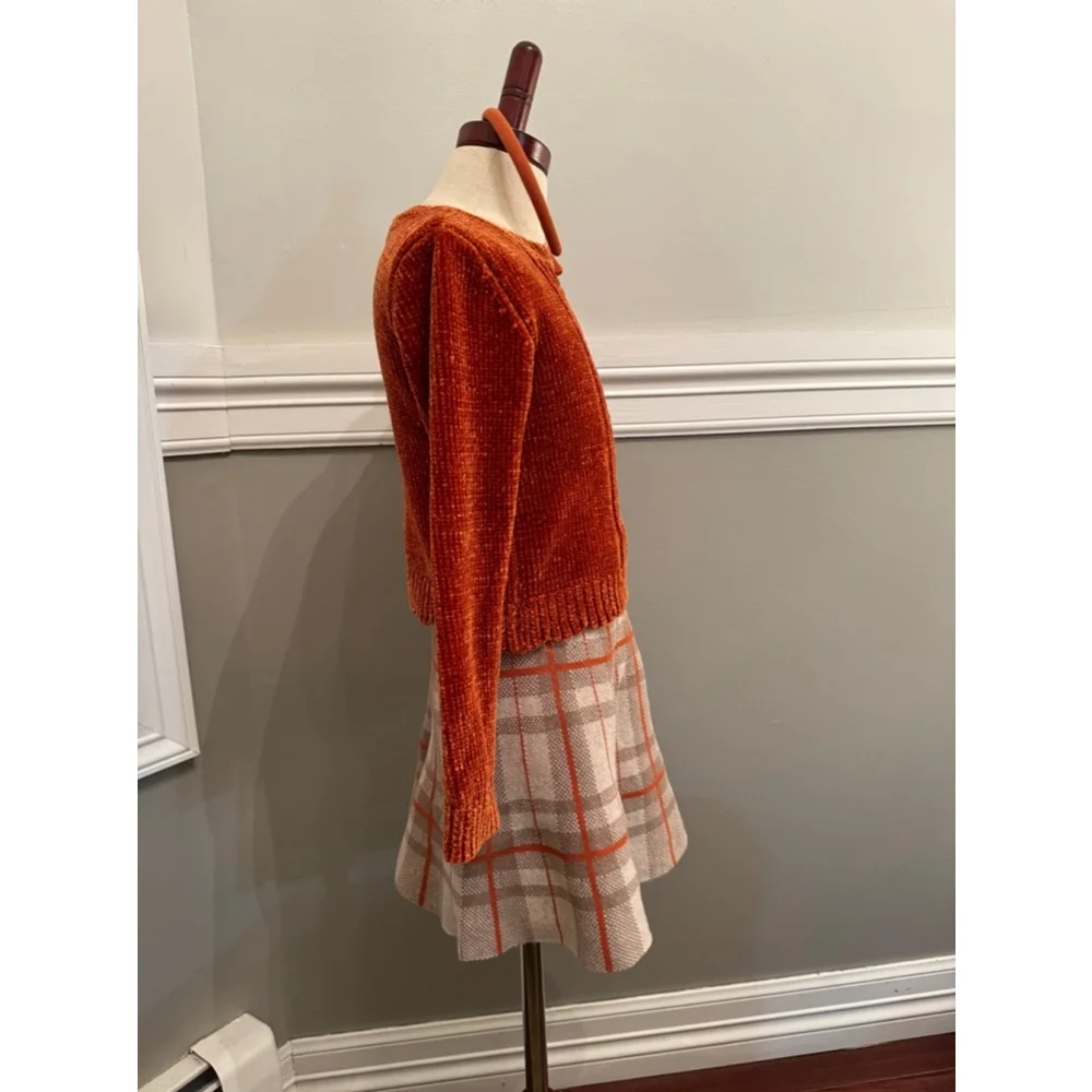 Tommy Bahama | Girls Sweater & Skirt Set with Headband | Size 5/6 (S)